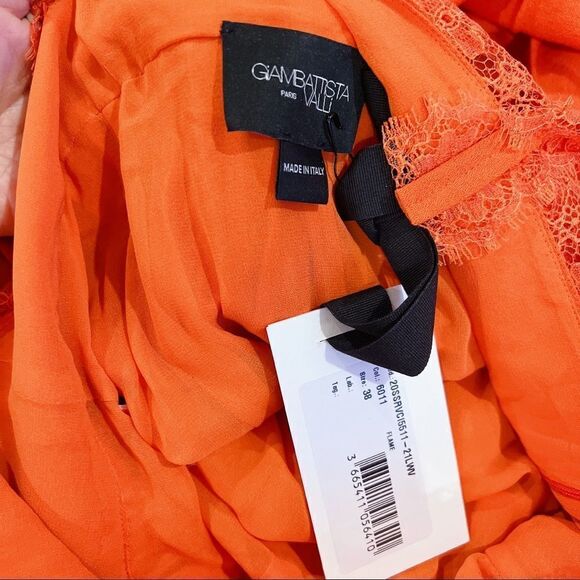 giambattista valli pleated wool midi dress IT38 color: Frame - Picture 11 of 12